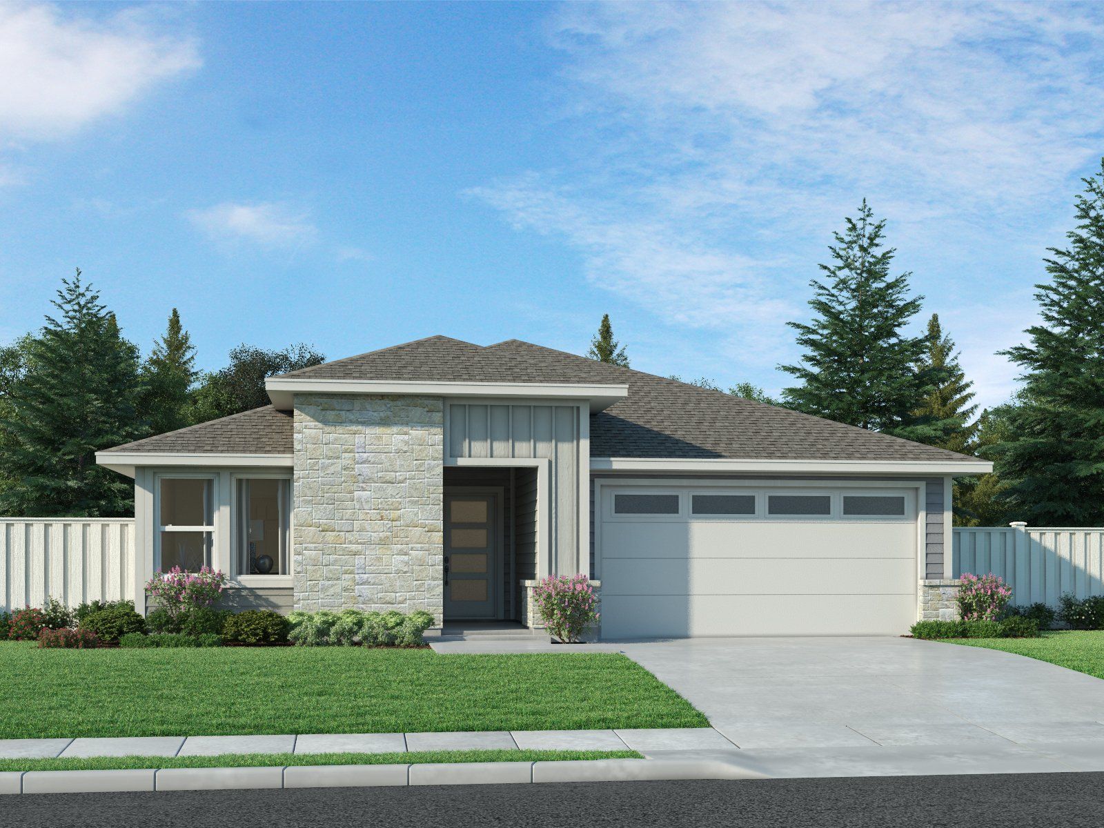 The Henderson (404) Floorplan Y Elevation:The Henderson (404) Floorplan Y Elevation