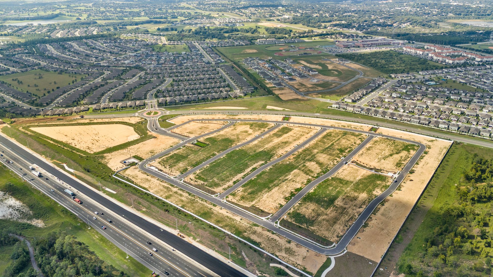 Aerial photography of Cyrene at Minneola