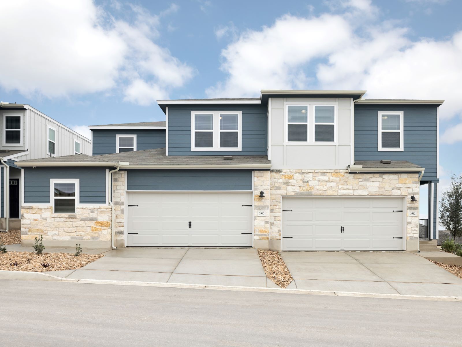 Check out the Emma floorplan and Zilker floorplan model homes in Turner's Village.