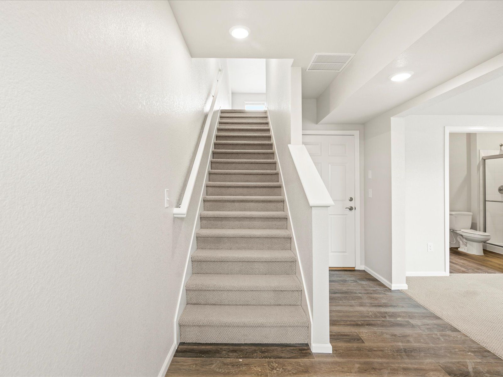 The Cameron floorplan interior image taken at a Meritage Homes community in Morrison, CO:Hallway