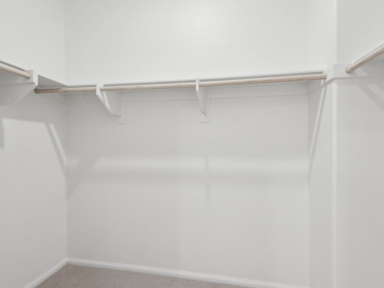 1637 floorplan interior image taken at a Meritage Homes community in Pomona, CA.:Primary Closet