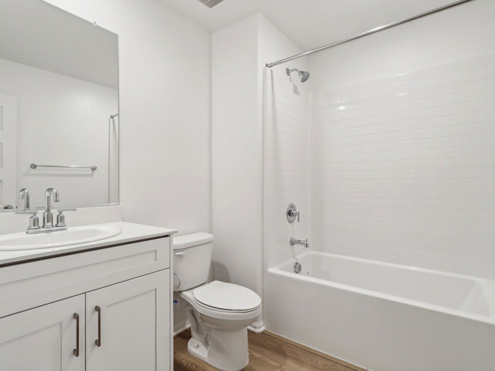 1637 floorplan interior image taken at a Meritage Homes community in Pomona, CA.:Bathroom