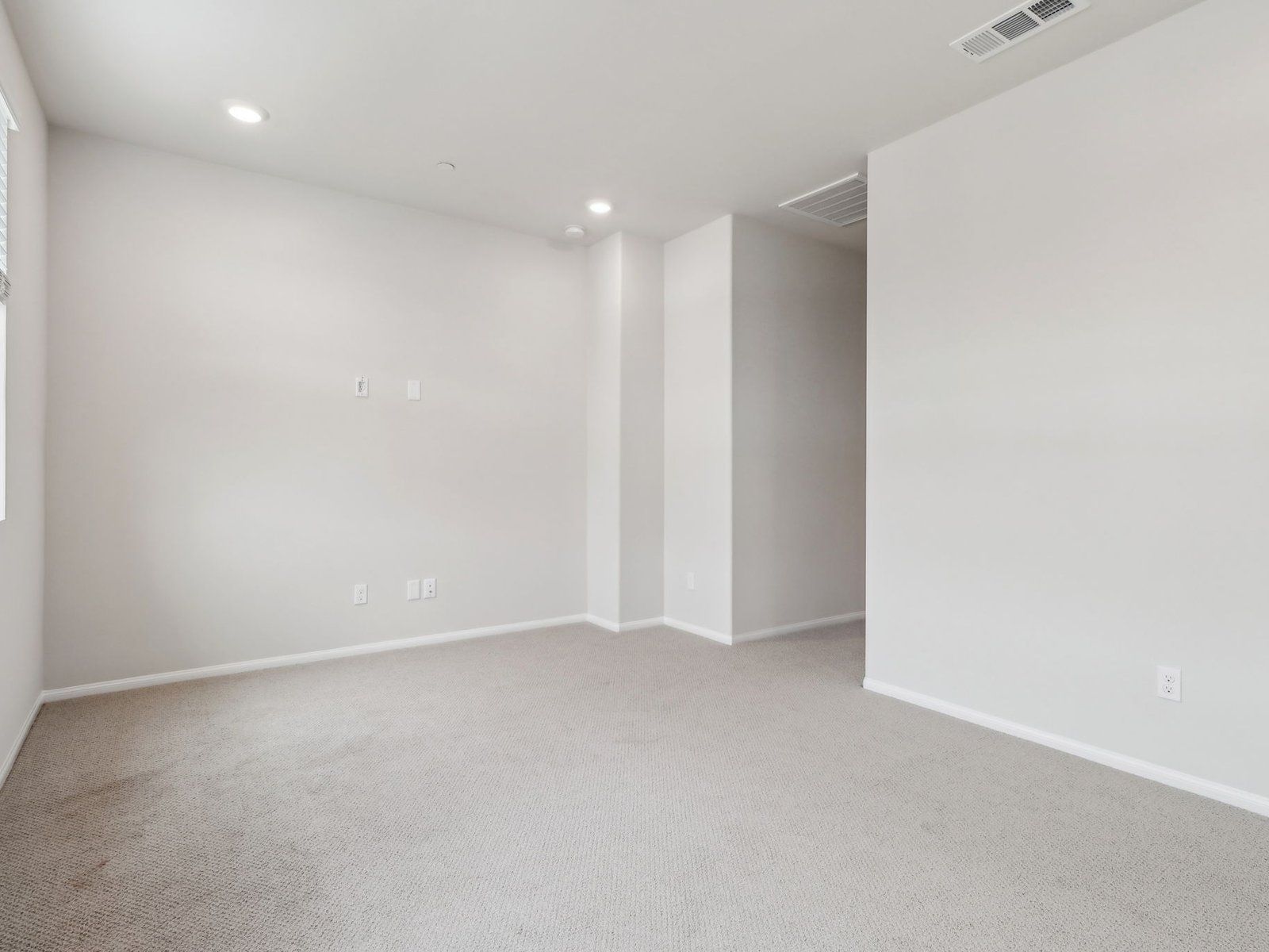 1637 floorplan interior image taken at a Meritage Homes community in Pomona, CA.:Bedroom