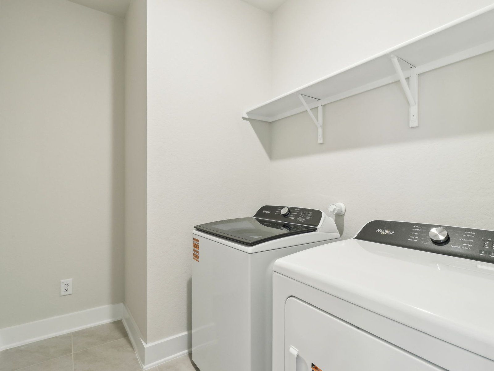 Laundry room in the Callaghan floorplan at a Meritage Homes community.:Laundry Room