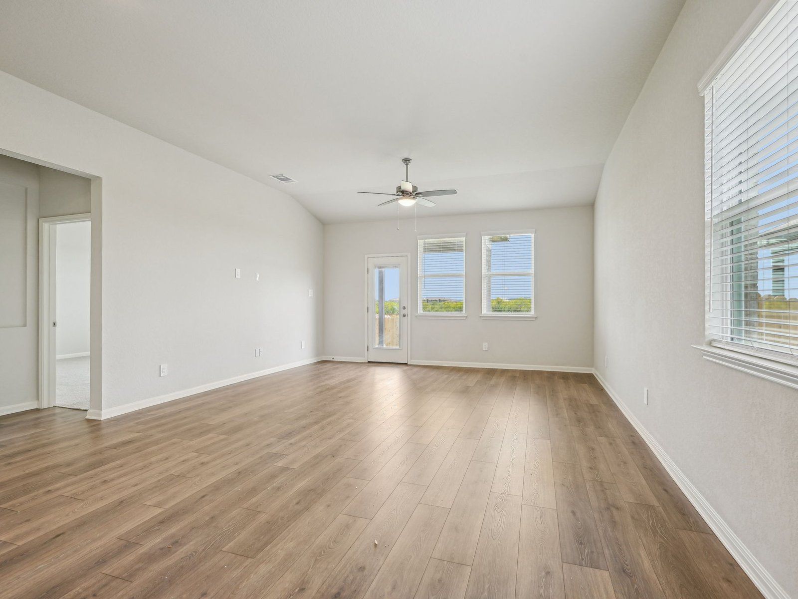 Living Room:Living room in the Sabine floorplan at a Meritage Homes community.