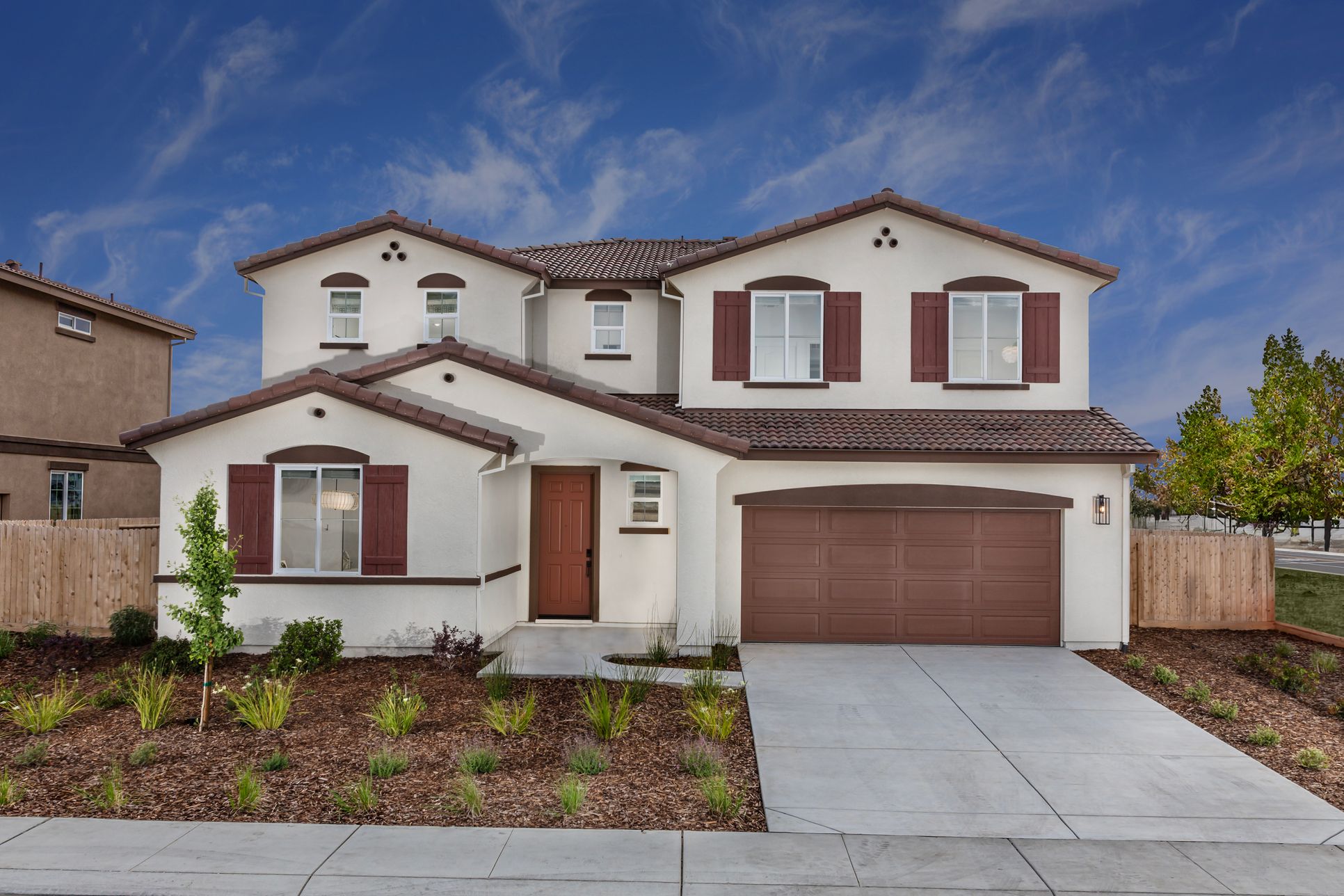 Modeled Residence 5 of Aspen at Villa Ticino in Manteca, CA.