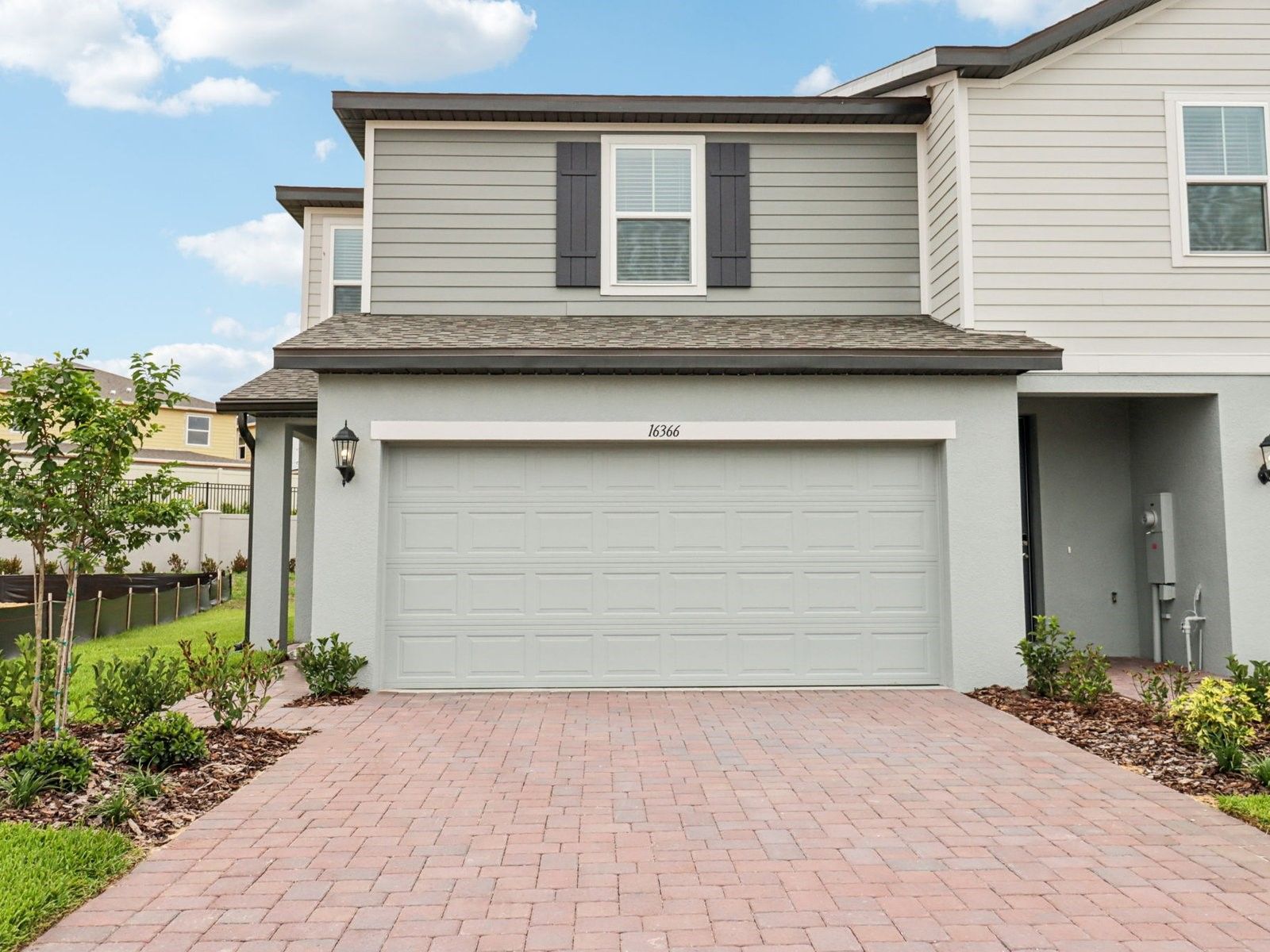 The Oakville floorplan at 16366 Bird of Paradise Avenue.:Front Exterior