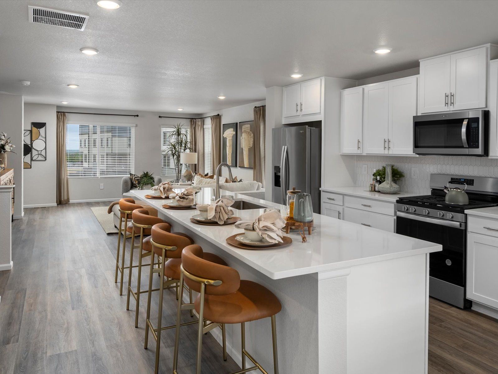 Three Hills model home in Morrison, CO.