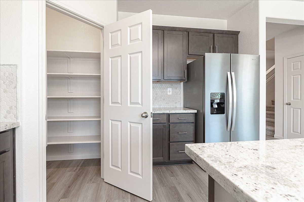 Kitchen of a Residence 4 at a nearby Meritage Homes community in Manteca, CA.