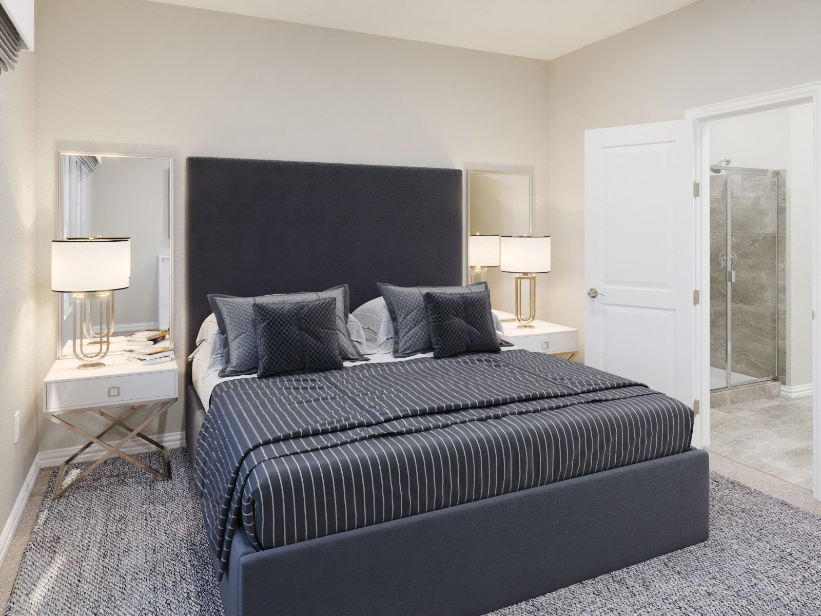 Primary Bedroom:Enjoy the evening in your primary bedroom.