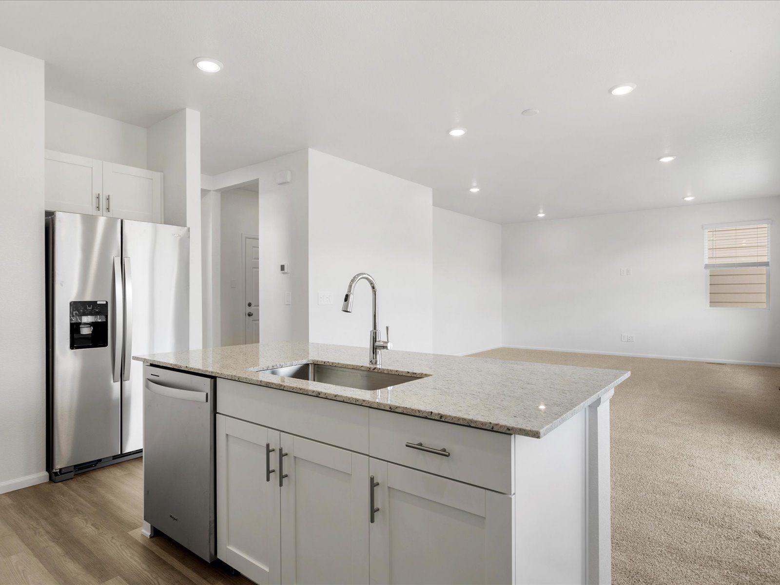 Kitchen:The Silversage floorplan image taken at a Meritage Homes community in Brighton, CO