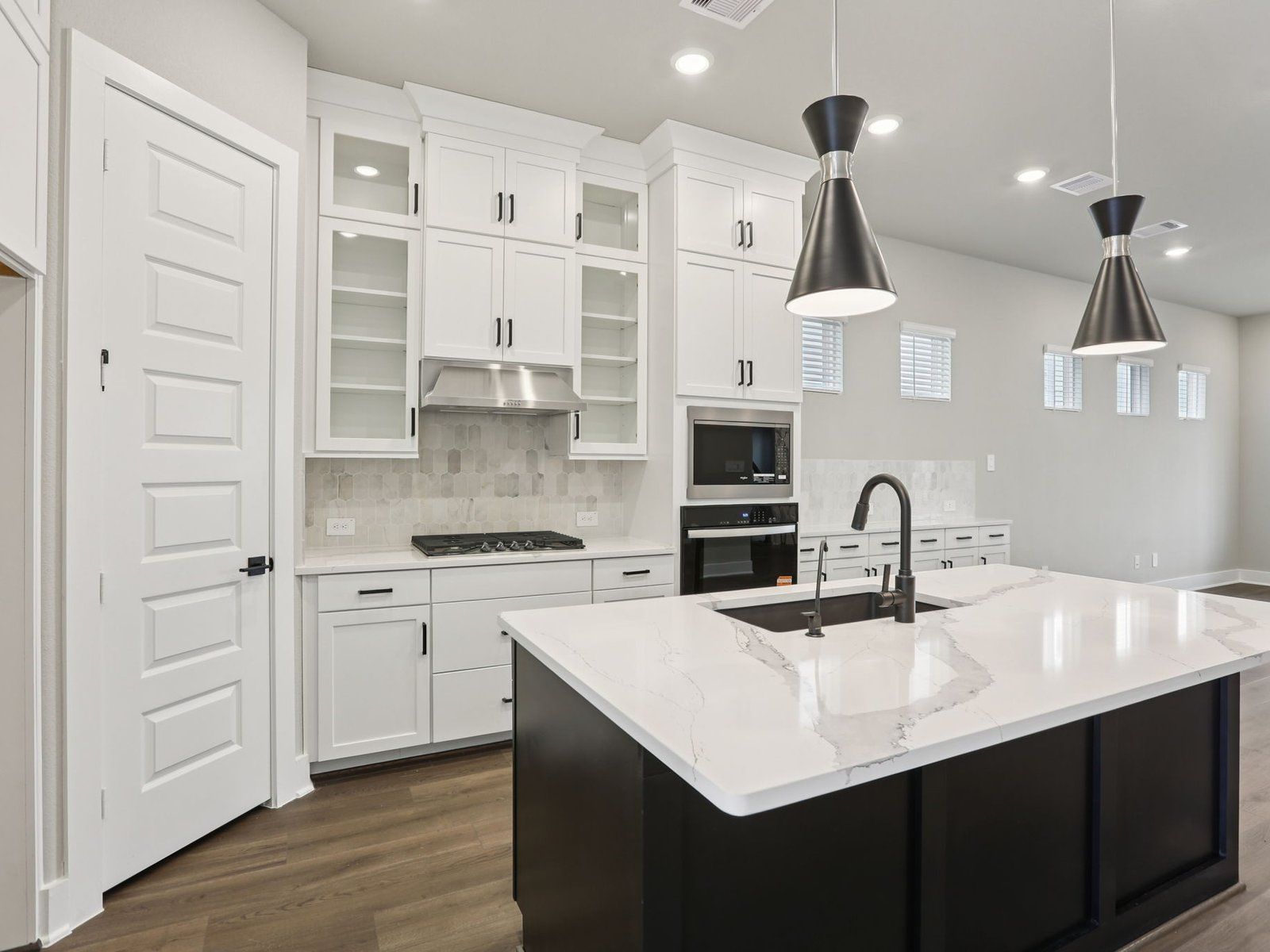 The Sanctuary floorplan in Spring Brook Village of Houston, TX.:Kitchen