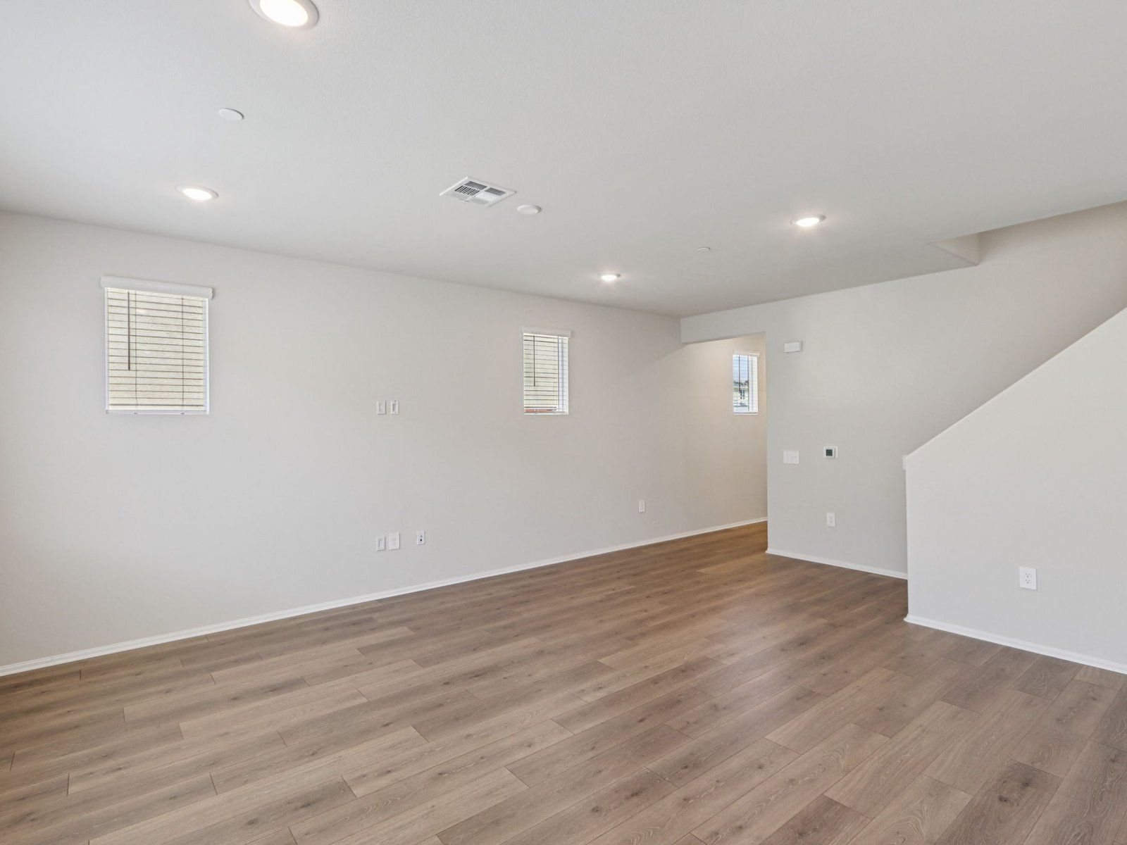 3528 floorplan interior image taken at a Meritage Homes community in Redlands, CA.:Great Room