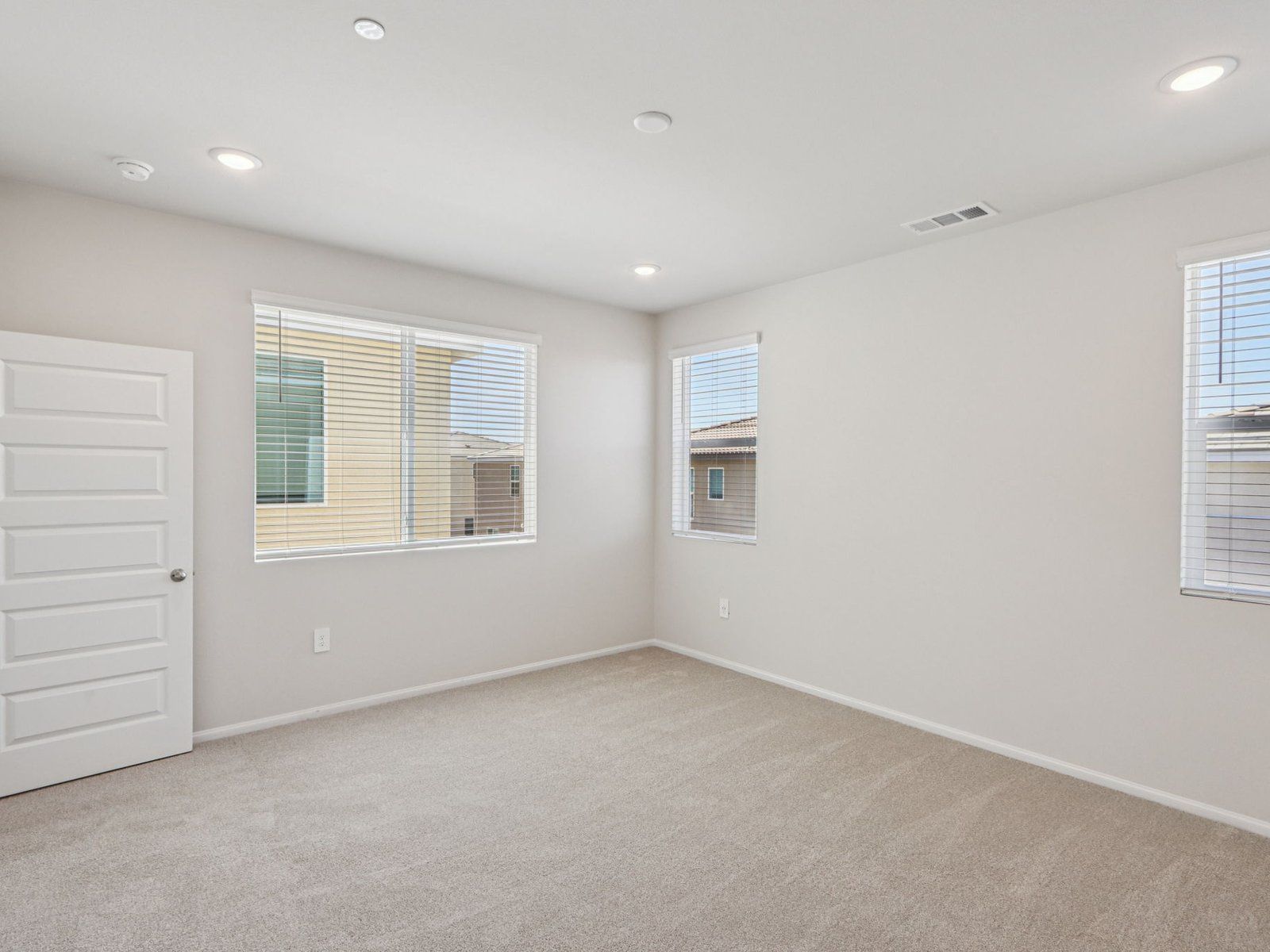 3528 floorplan interior image taken at a Meritage Homes community in Redlands, CA.:Primary Bedroom