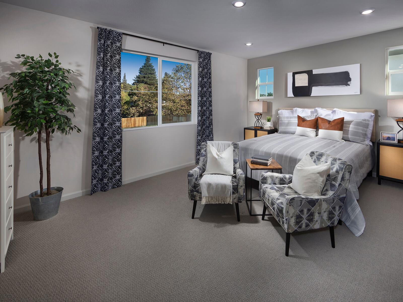 Primary Bedroom of the Residence 4.