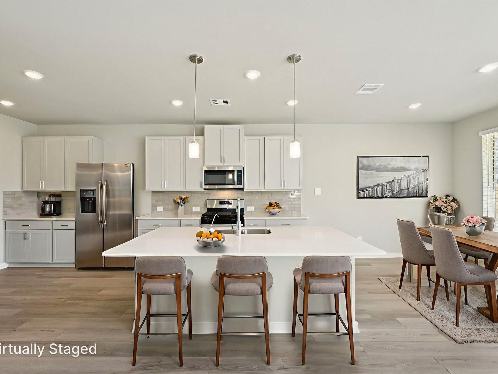 The Cedar floorplan in Kingdom Heights of Rosenberg, TX.:Kitchen