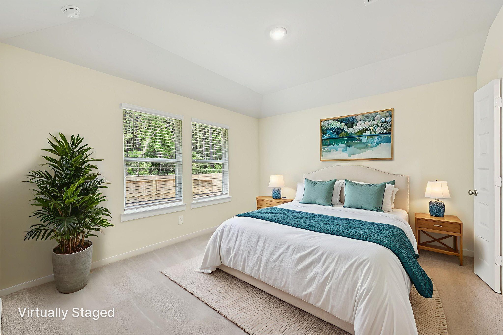 Bedroom:The Carlsbad floorplan in Landing Meadows of New Caney, TX.