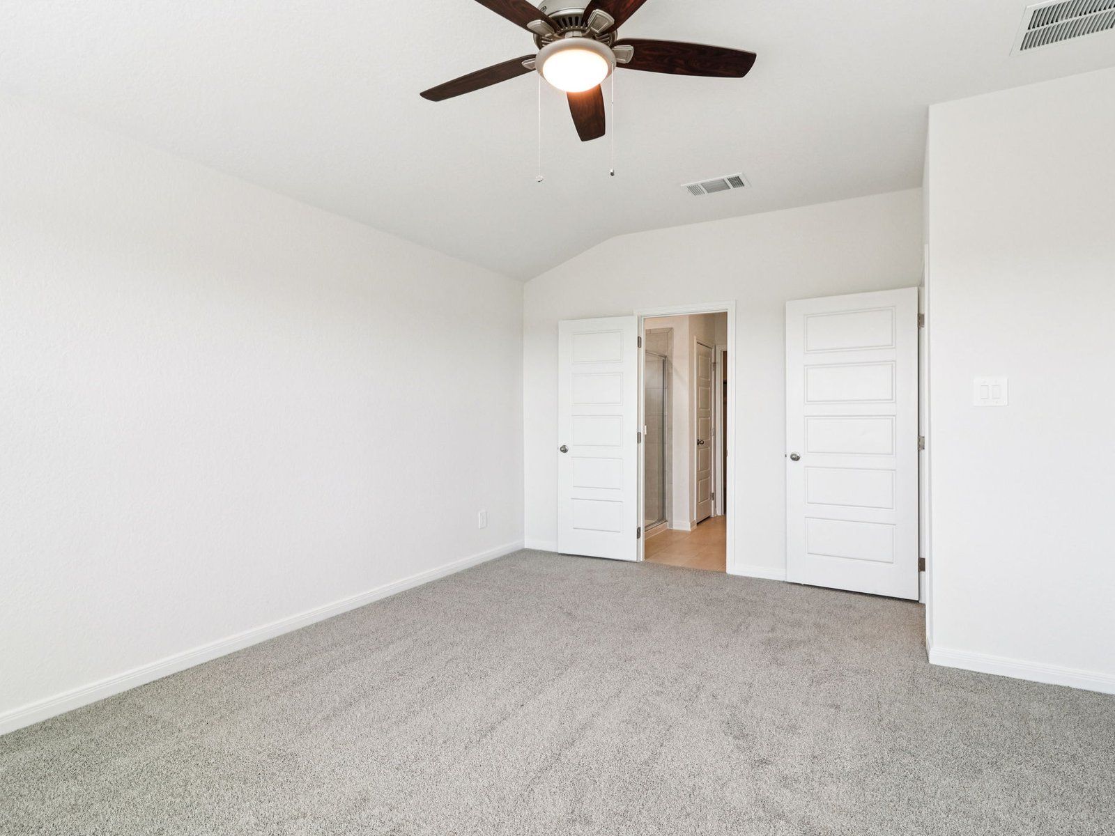 Primary suite in the Briscoe floorplan at a Meritage Homes community.:Primary Suite