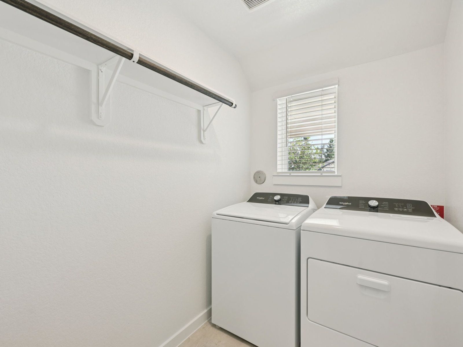 Laundry Room:The Cascade floorplan in Mavera of Conroe, TX.