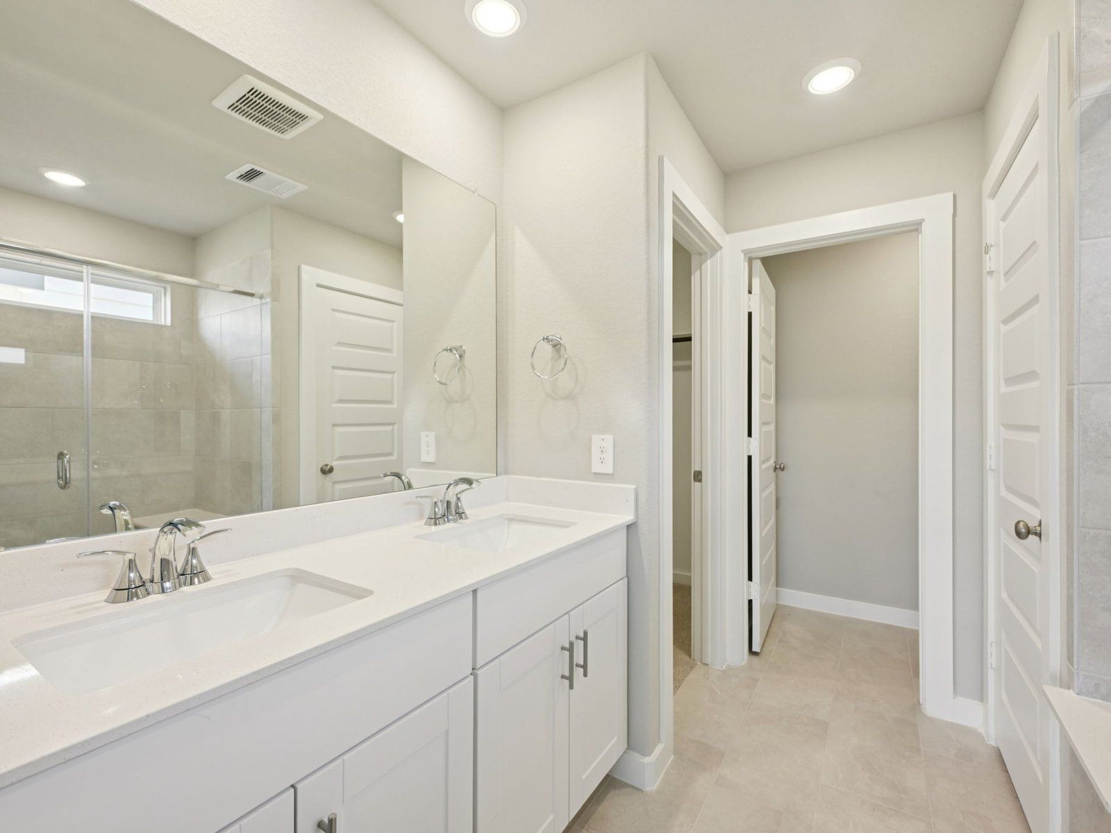 The Cascade floorplan in Mavera of Conroe, TX.:Primary Bathroom