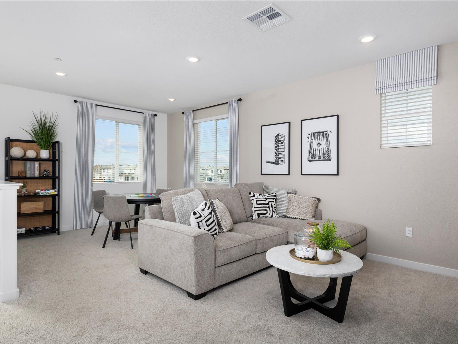 Loft:Modeled 4523 at a nearby Meritage Homes community.