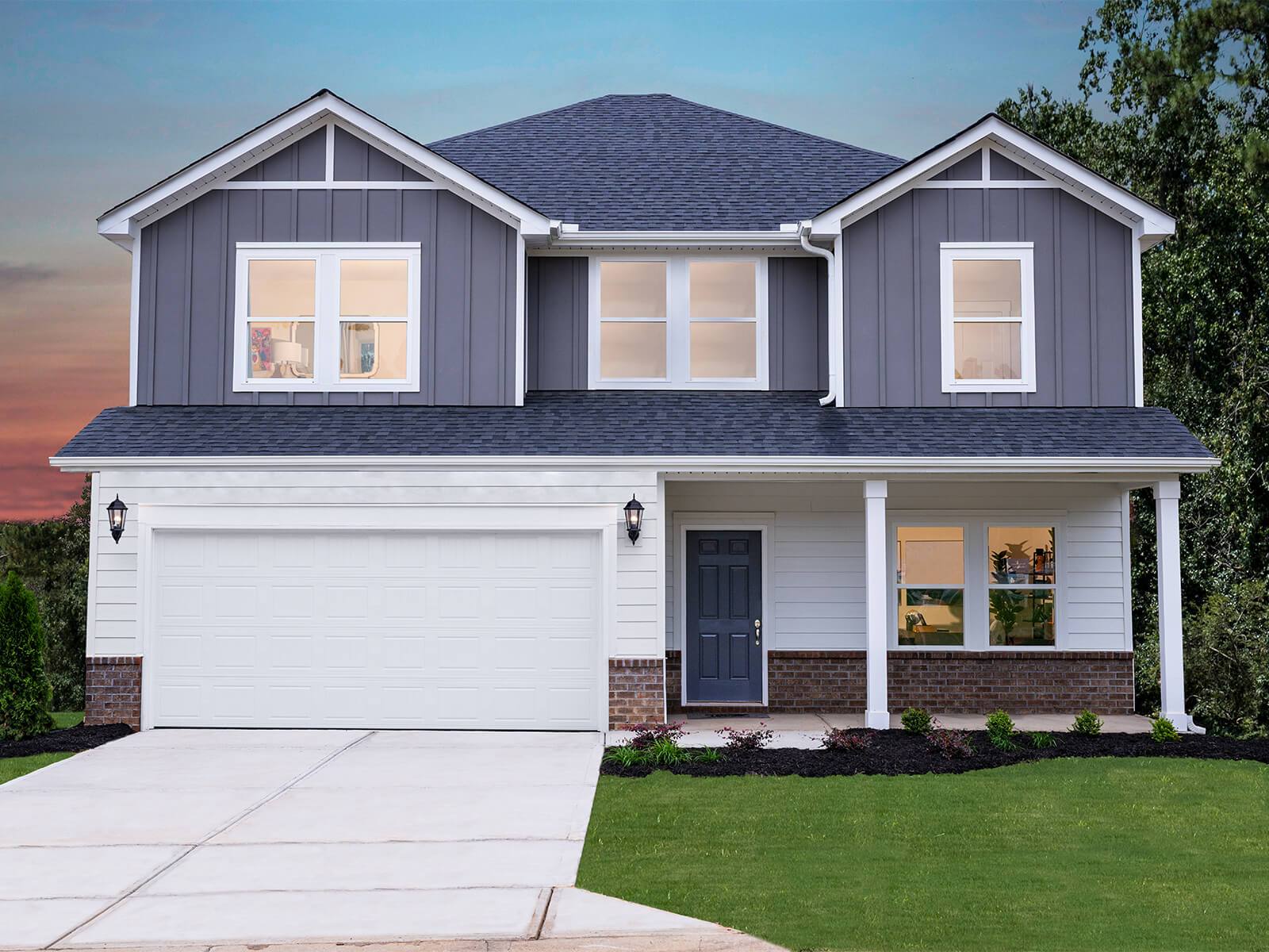 Welcome to the Brentwood Model at Reserve at Arden Woods.
