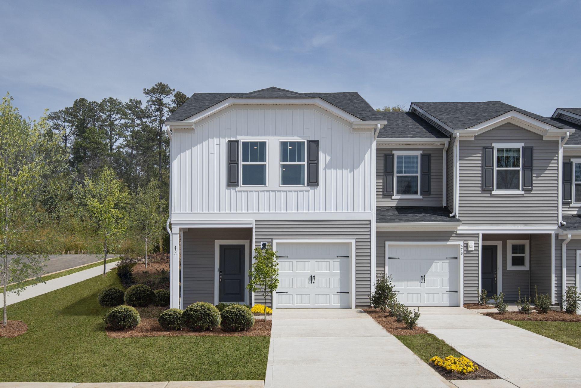 Welcome to the Amber floorplan modeled at Ashe Downs.