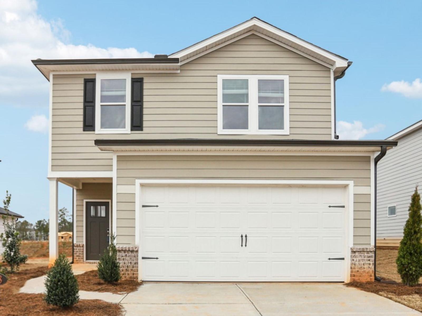 The Roswell floorplan with the Balanced Linen interior package.:Front Exterior