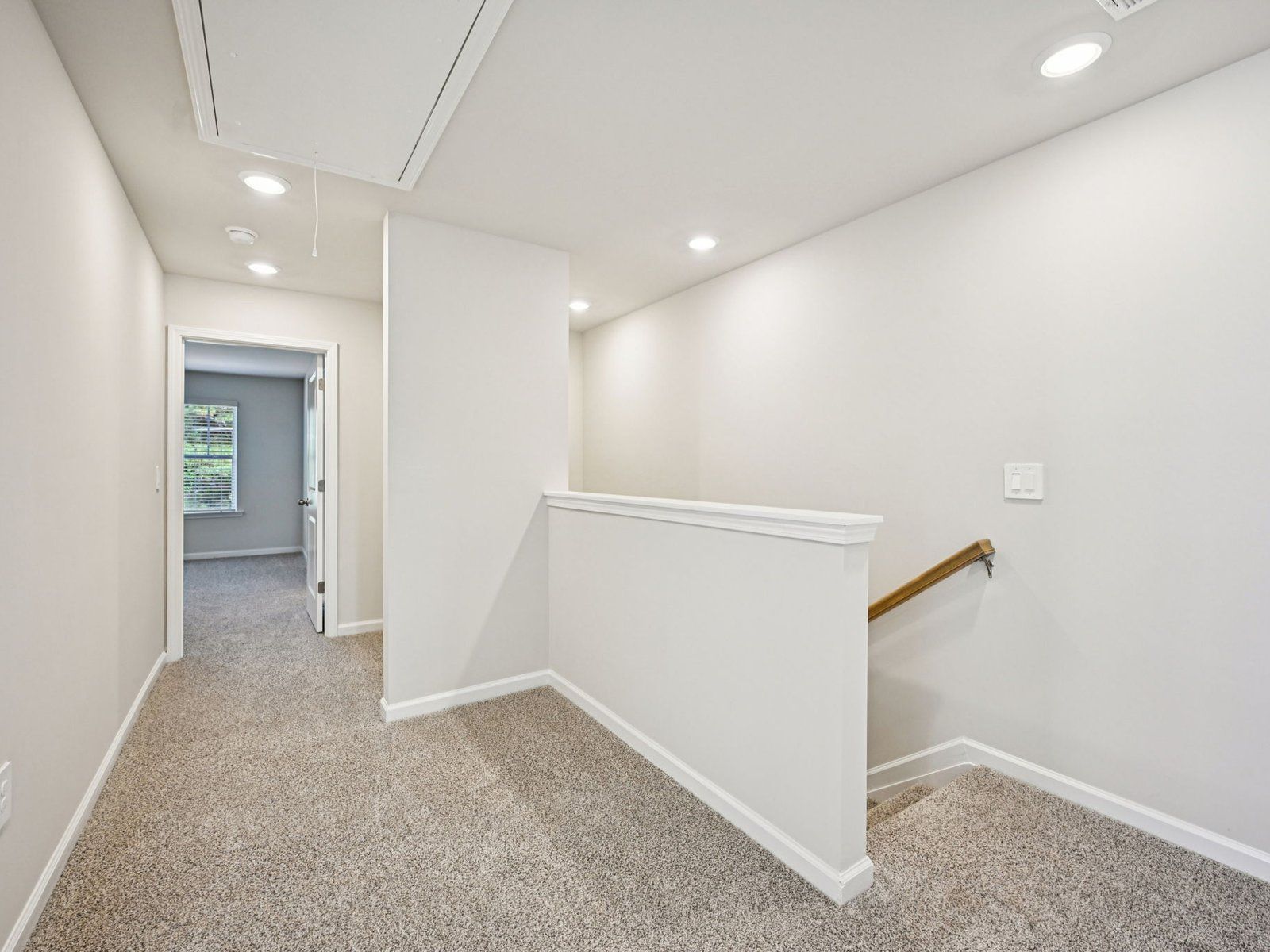 The Lancaster floorplan with the Elemental White interior package.:Loft