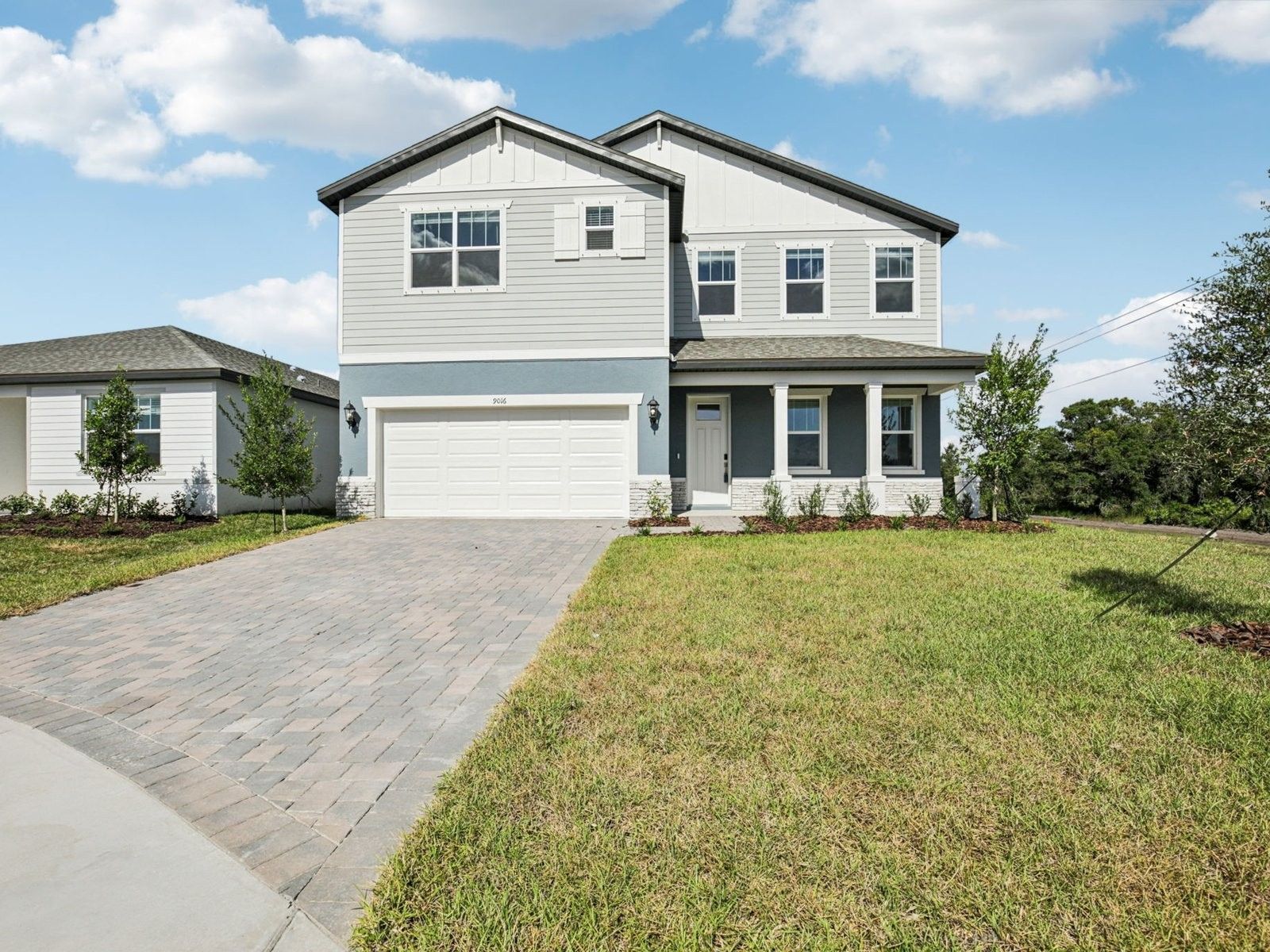 The San Marino Exterior at 9016 Venetia Ct.:The San Marino Exterior at 9016 Venetia Ct.