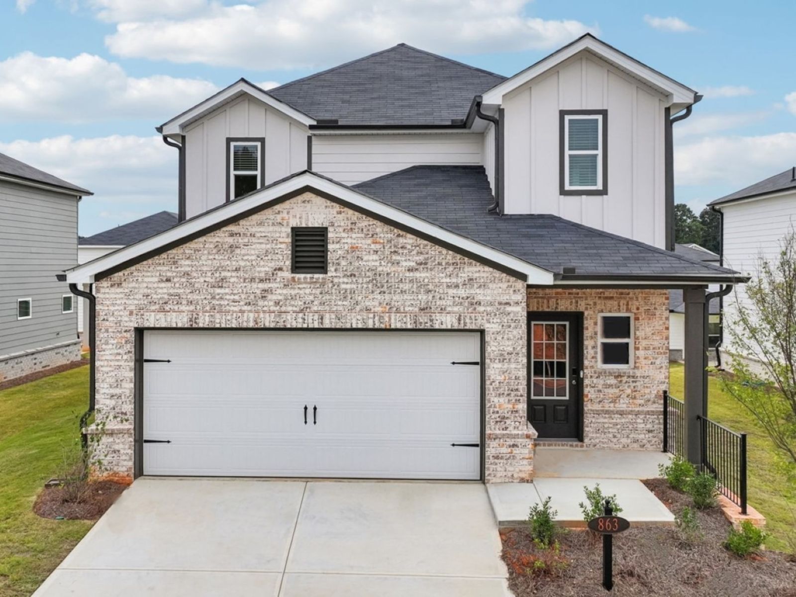 Front Exterior:The Sydney floorplan with the F exterior elevation.