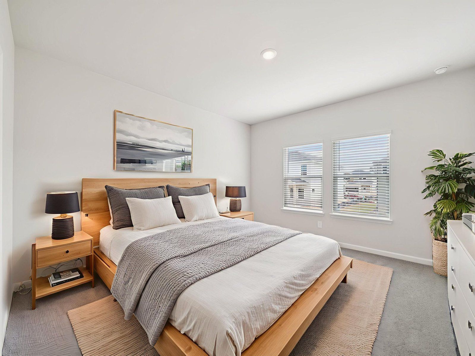 Primary Bedroom:The Sydney floorplan with the Calm Latte interior package.