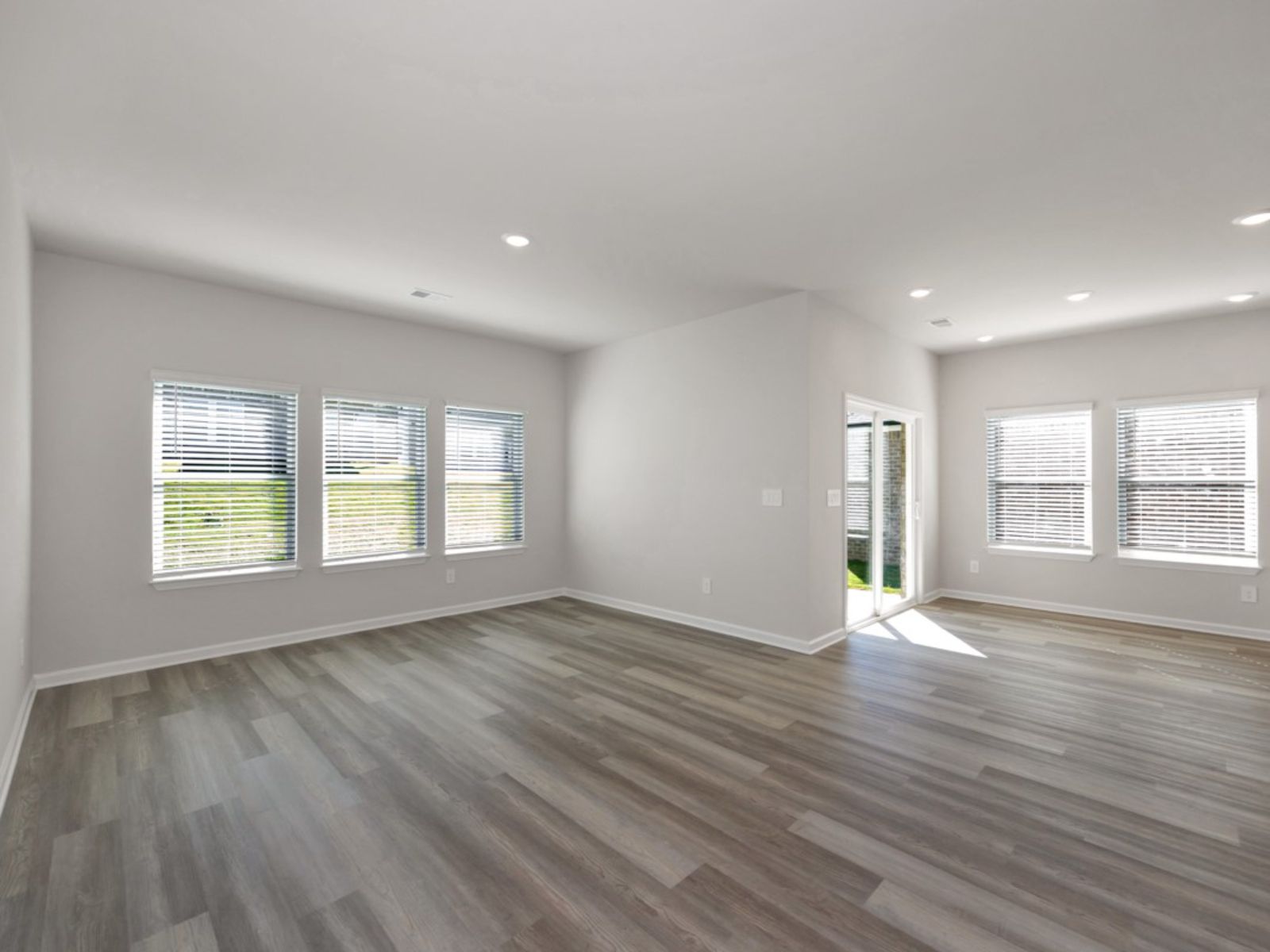 The Northbrook floorplan with the Crisp White interior package.:Great Room