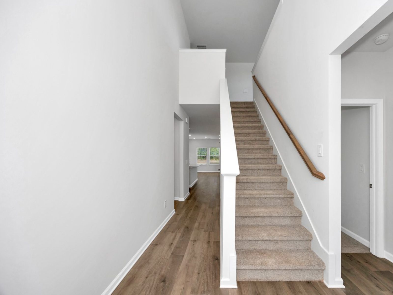 The Carolina floorplan with the Radiant White interior package.:Entry