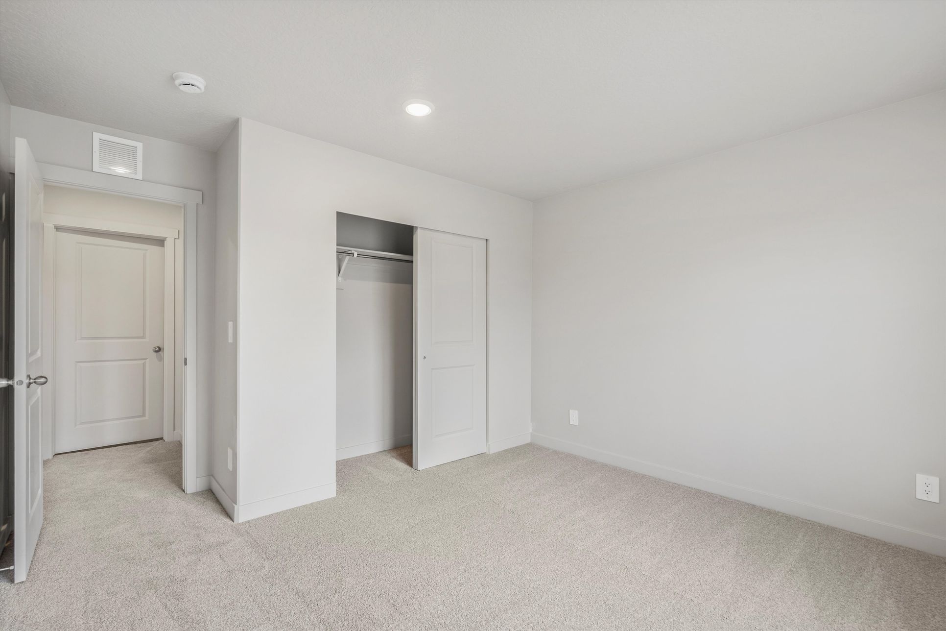 The Willow floorplan interior image taken at a Meritage Homes community in Eagle Mountain, UT.:SLC_Willow_#4281_Bedroom_B_3438-Gina-St-Eagle-Mountain-UT.jpg