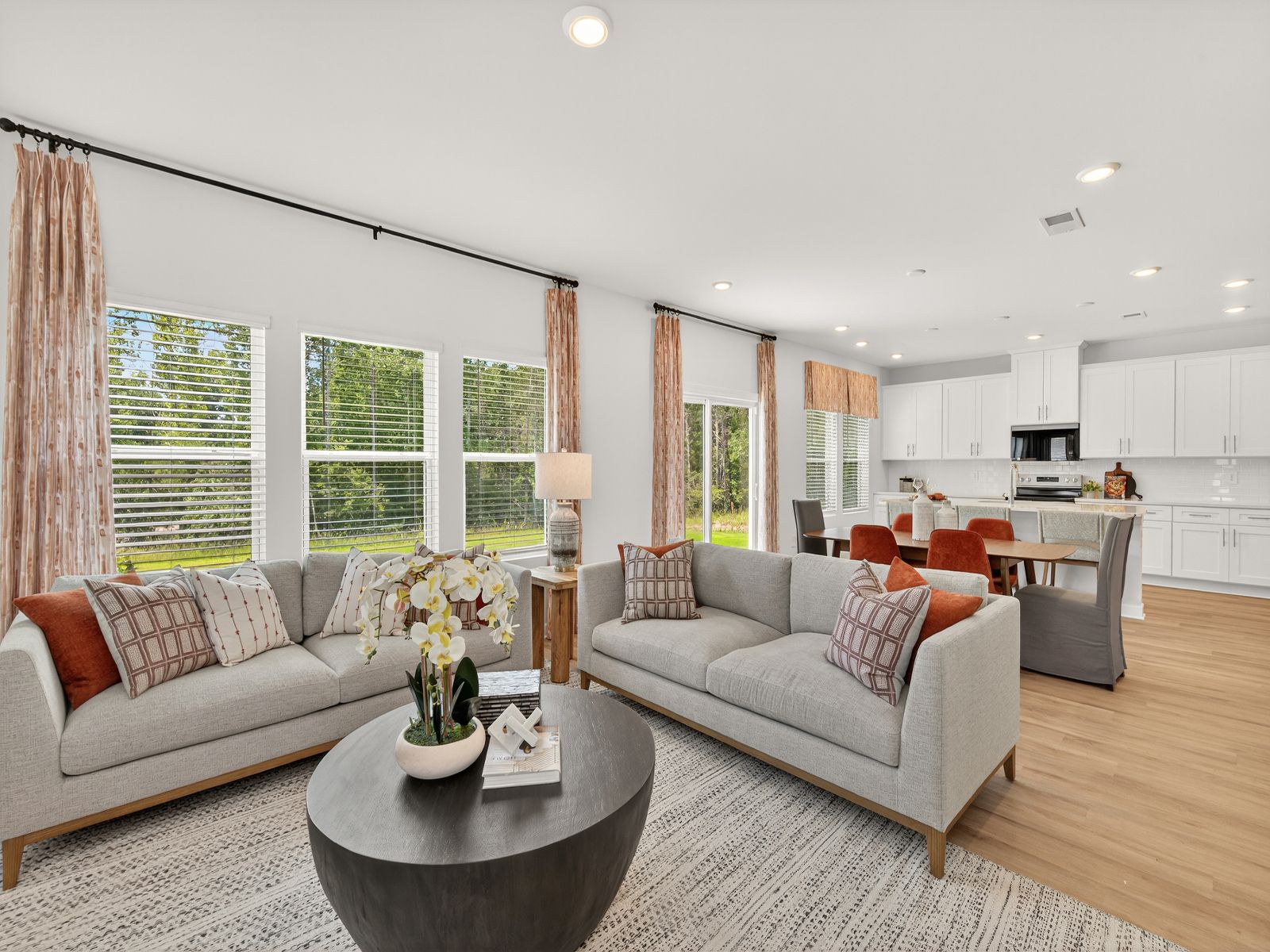 Great Room:Great Room in the Dakota floorplan at a Meritage Homes community in Charlotte, NC.