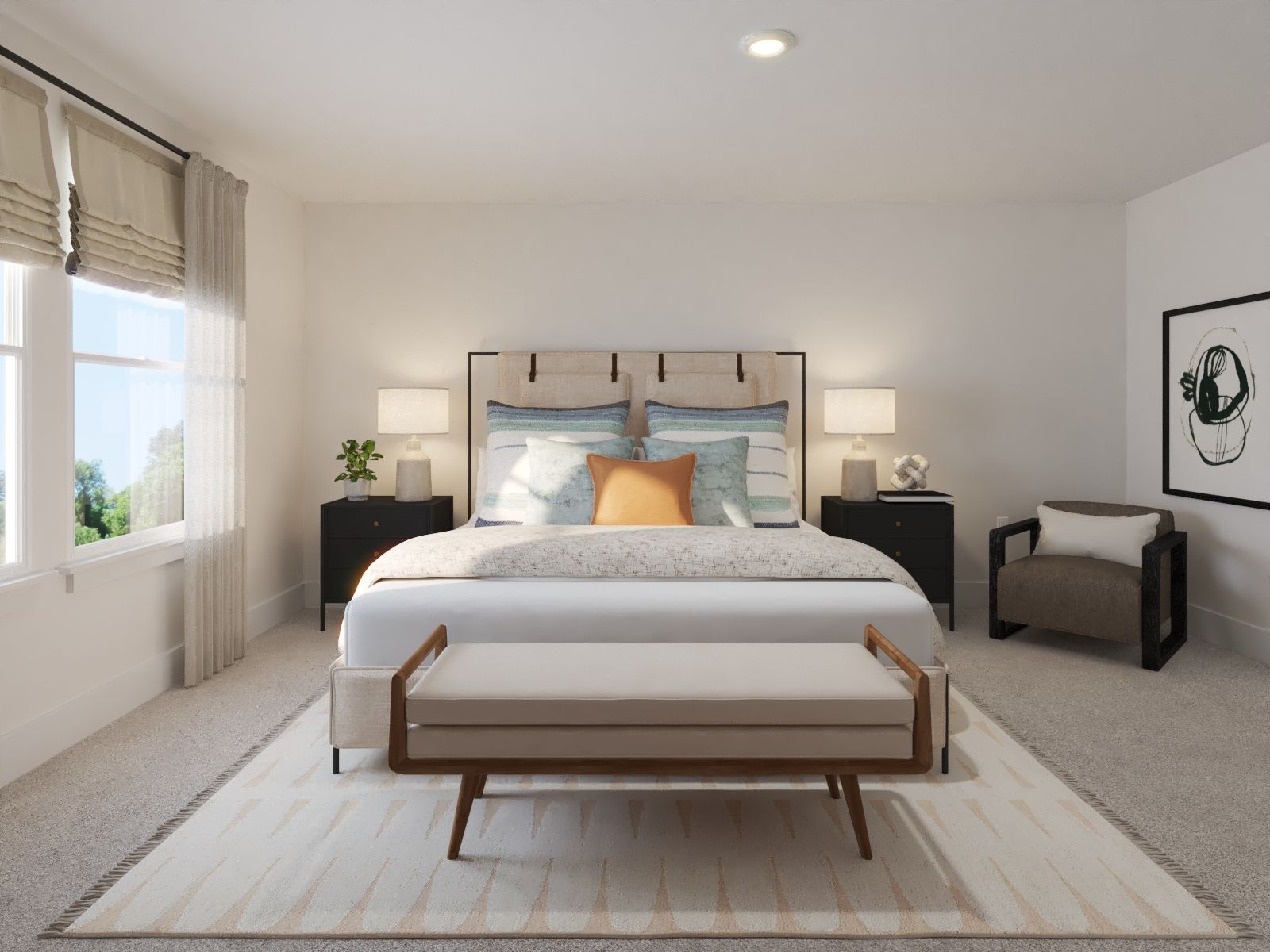 Primary Suite:The primary suite offers a private retreat.