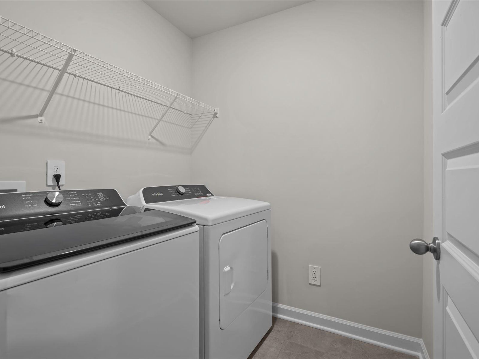 Welcome to the Amber floorplan at Northbrook Village Townes.:Laundry Room
