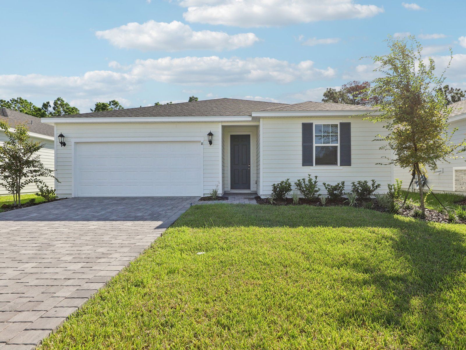 The Exterior of Elevation A at 8 Ararat Dr:Exterior