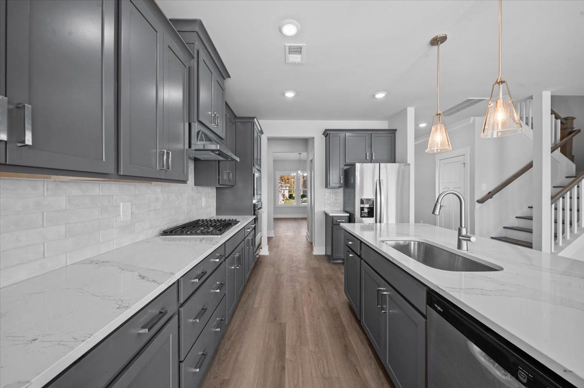 Welcome to the Johnson floorplan at Riverwood Farm.:Kitchen