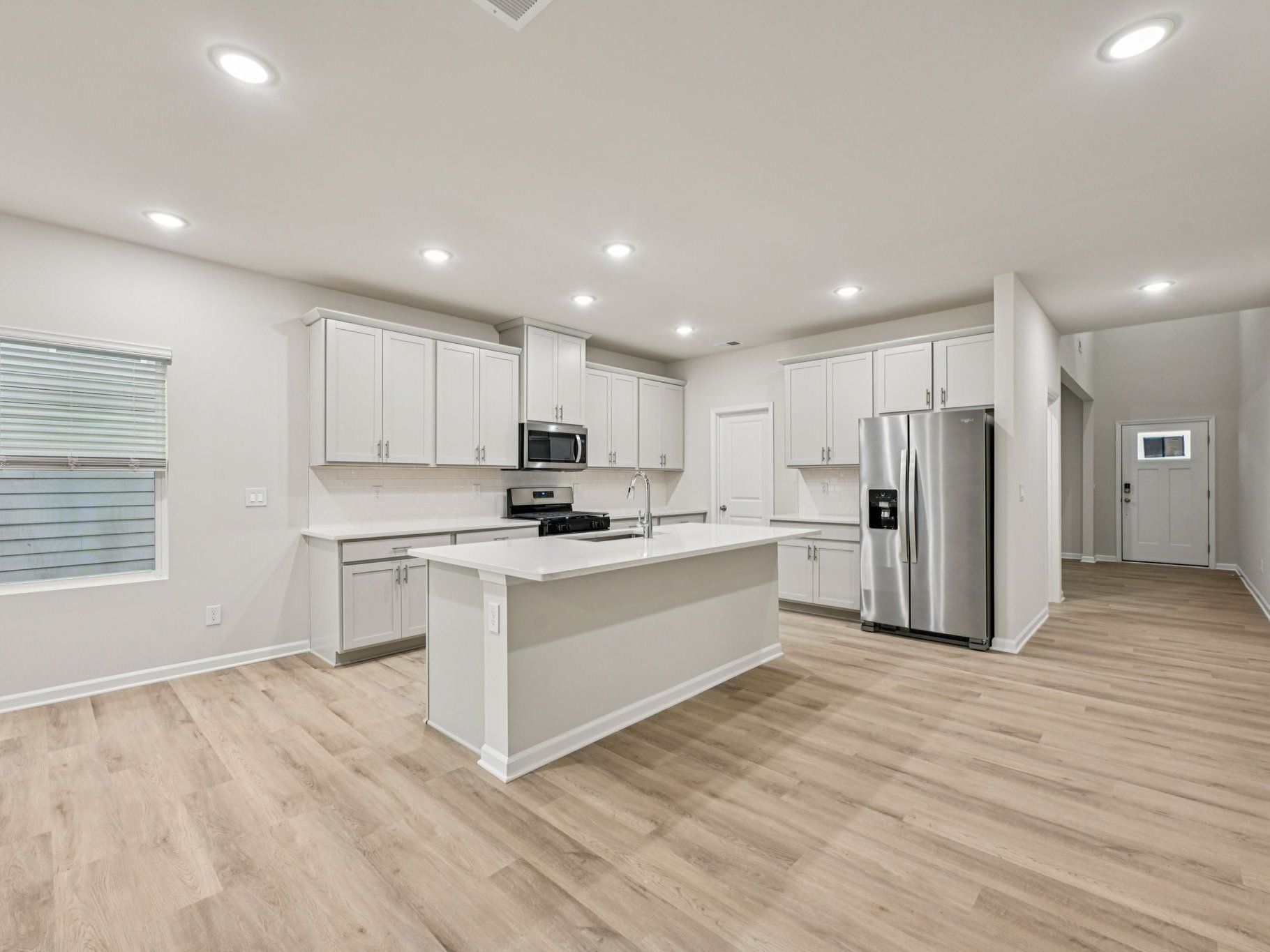 Kitchen in the Sherwood floorplan at a Meritage Homes community in Zebulon, NC.:Kitchen