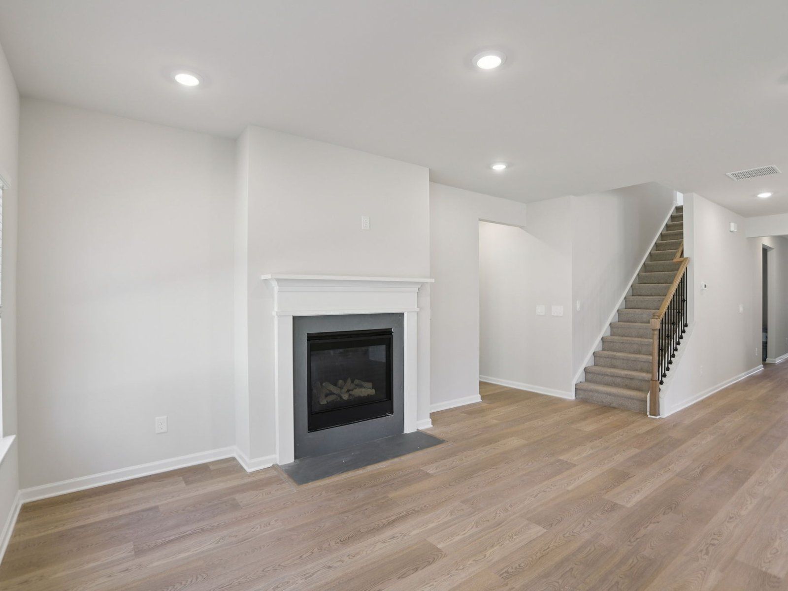 The Northbrook floorplan with the Divine White interior package.:Great Room
