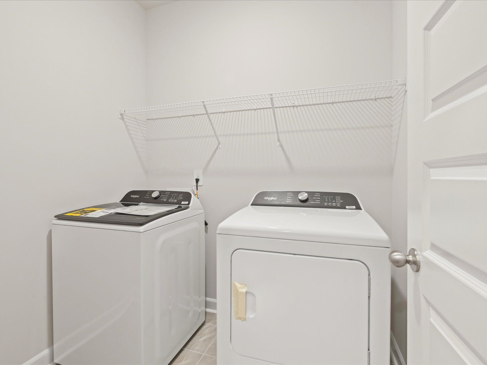 Laundry Room:The Chandler floorplan modeled at Holland Park.