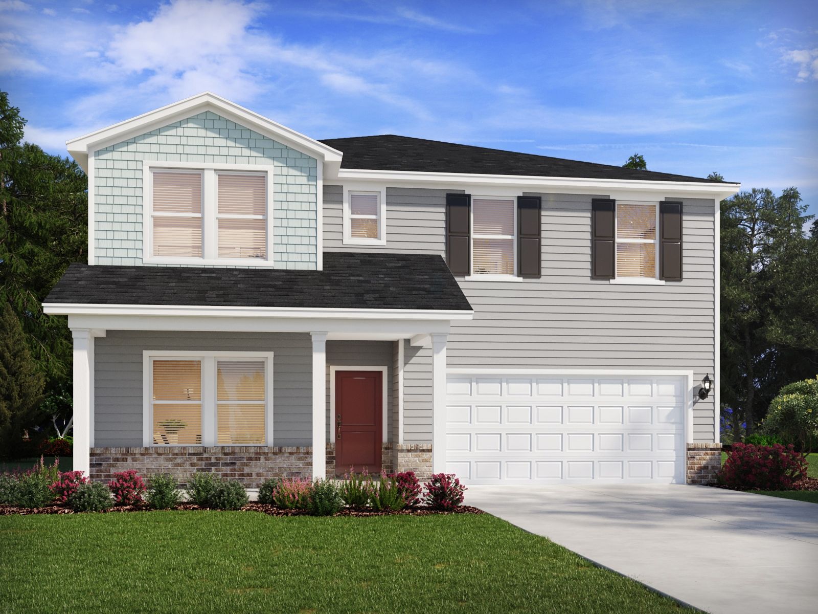 Taylorsville Elevation Rendering:Taylorsville Elevation Rendering