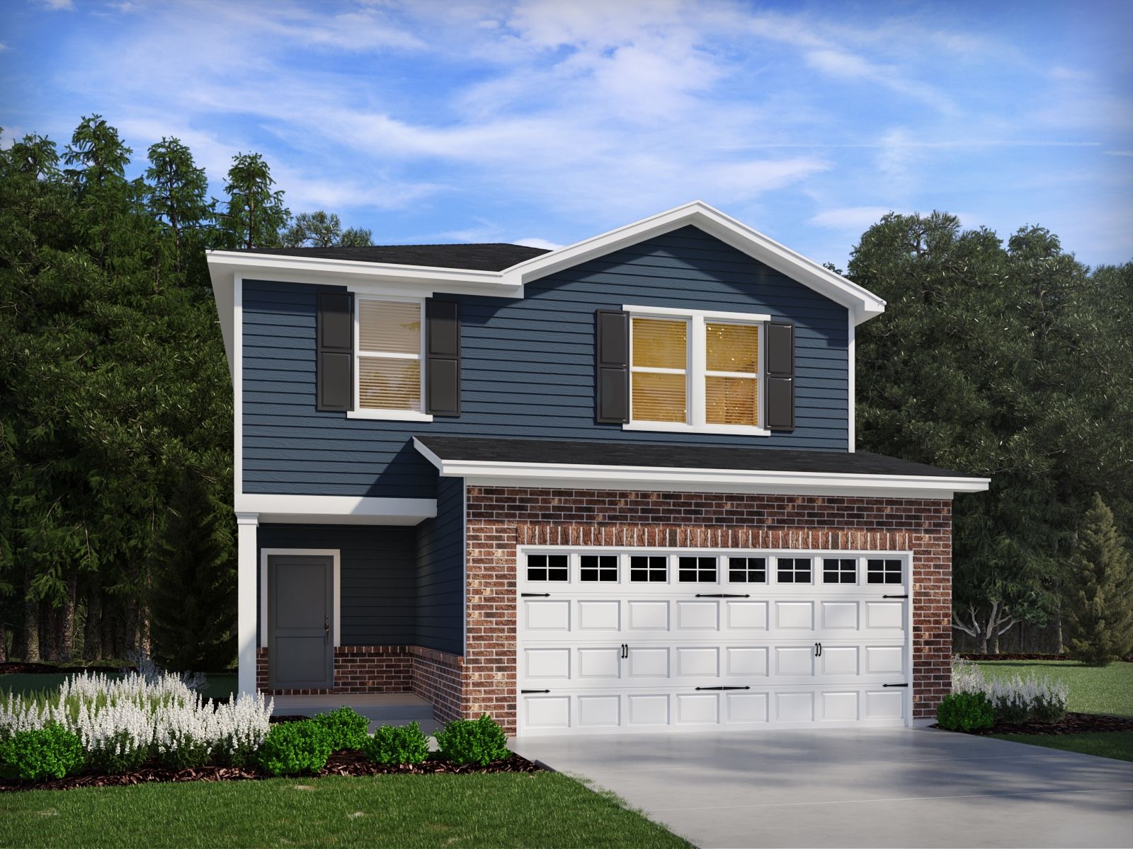 Roswell Elevation Rendering:Roswell Elevation Rendering