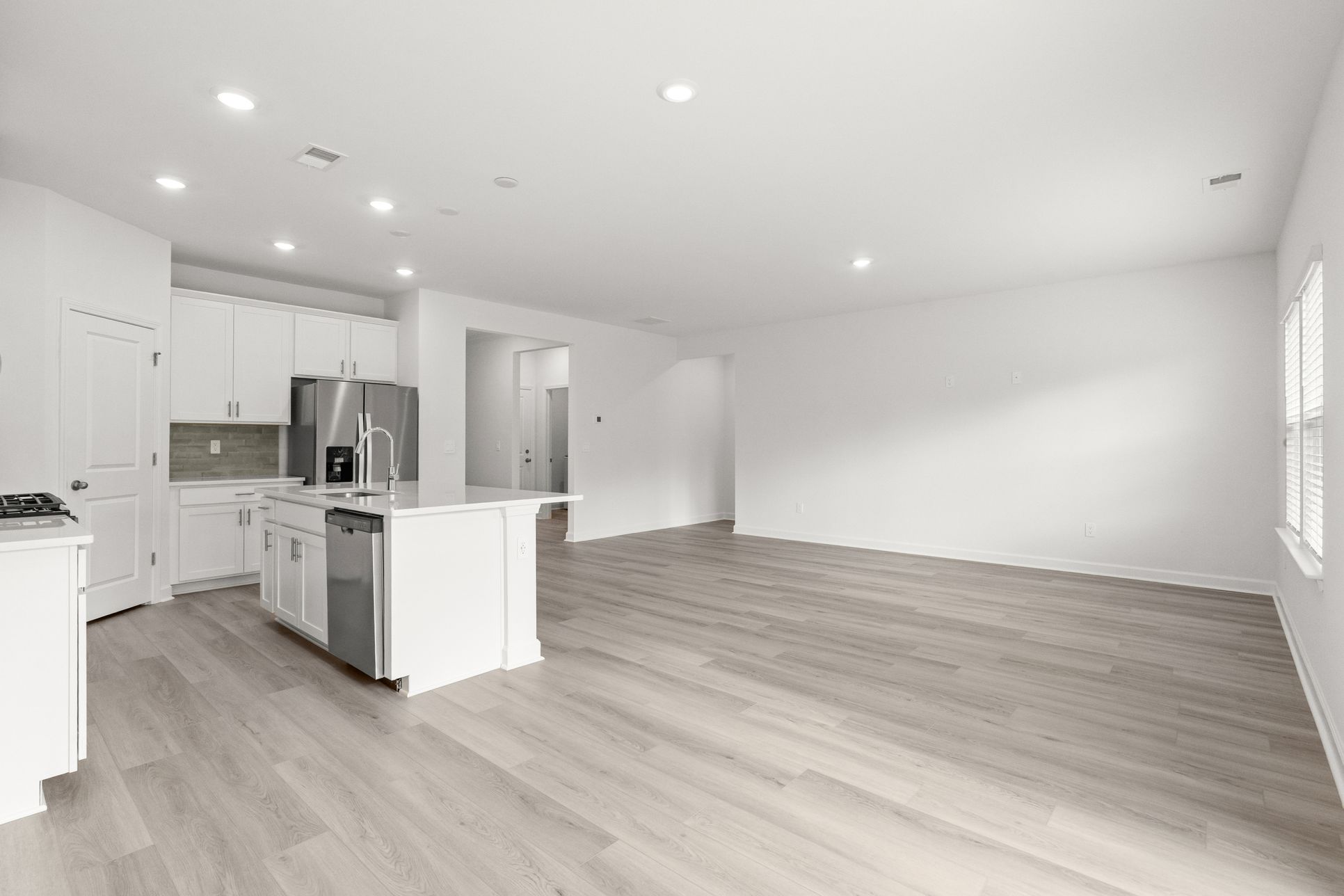 Open layout:Buchanan Floorplan in Cypress Ridge