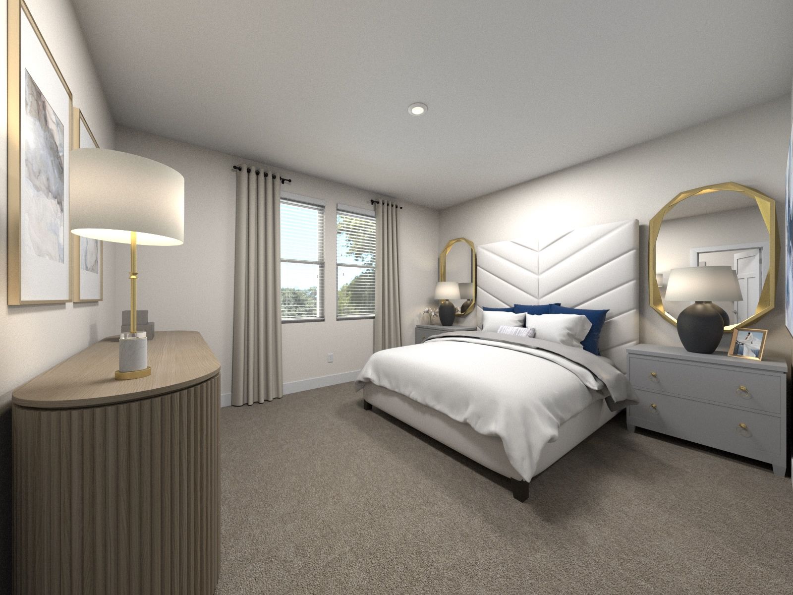 Bedroom Rendering:Bedroom Rendering