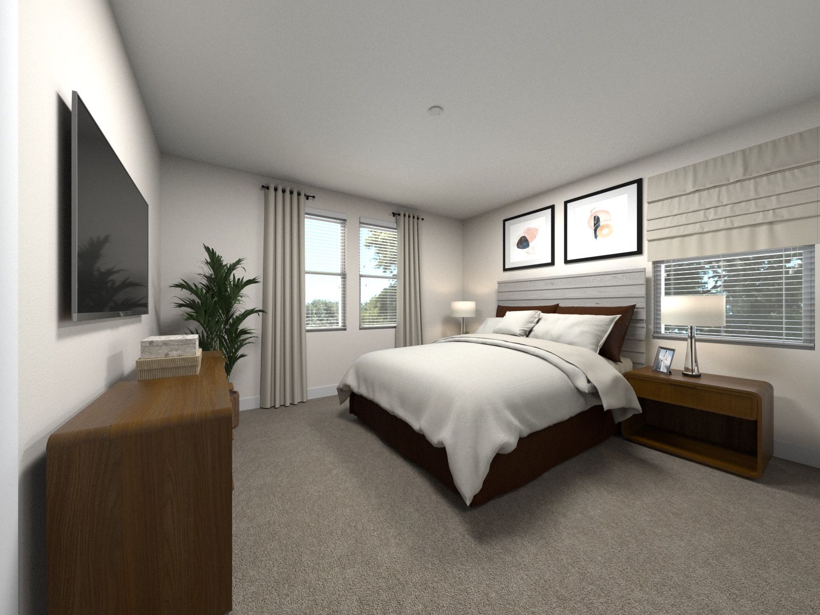 Bedroom Rendering:Bedroom Rendering
