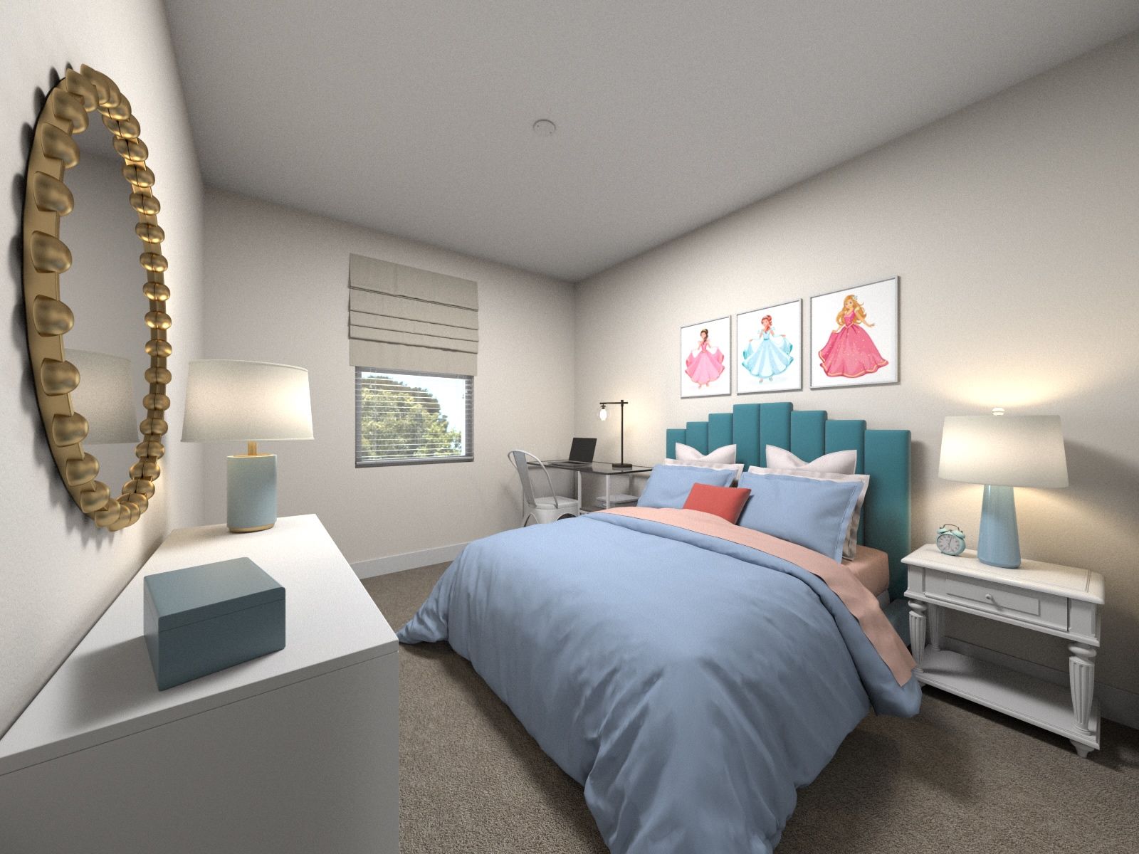 Bedroom Rendering:Bedroom Rendering