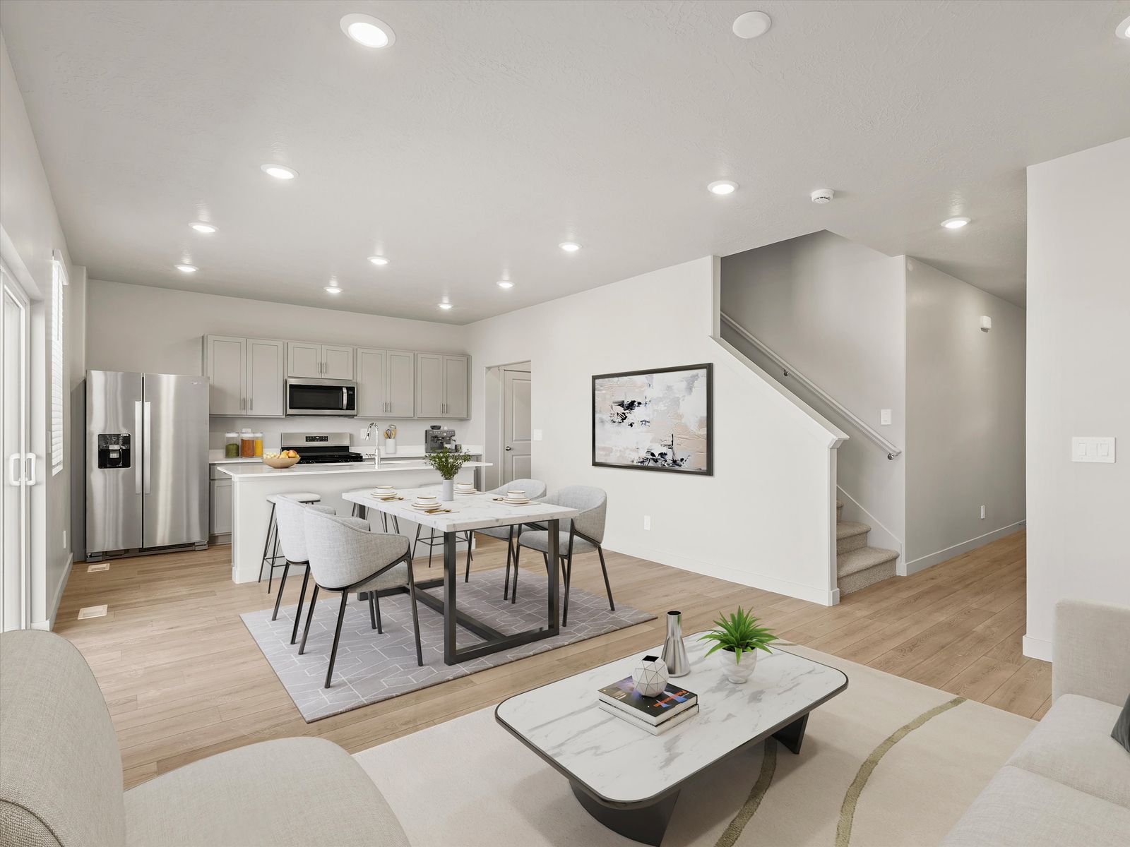 Kitchen and Great Room:Kitchen and Great Room